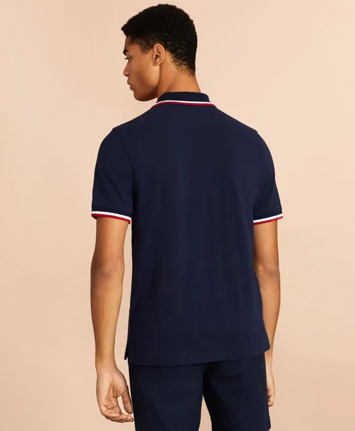 Brooks Brothers Polos and TShirts Cotton Pique Patch Polo Shirt Navy 8211 Men Brooks Brothers Polos and TShirts Cotton Pique Patch Polo Shirt Navy 8211 Men