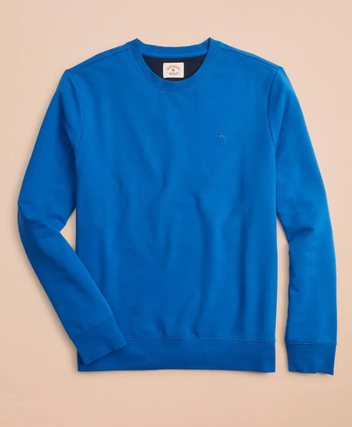 Brooks Brothers Polos and TShirts French Terry Lightweight Crewneck Sweatshirt Blue 8211 Men Brooks Brothers Polos and TShirts French Terry Lightweight Crewneck Sweatshirt Blue 8211 Men