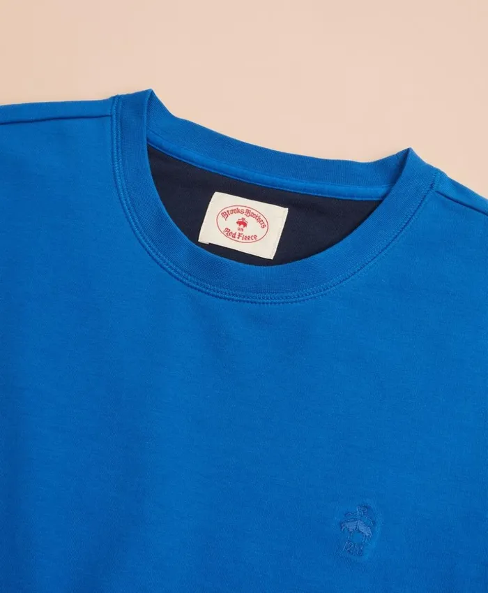 Brooks Brothers Polos and TShirts French Terry Lightweight Crewneck Sweatshirt Blue 8211 Men Brooks Brothers Polos and TShirts French Terry Lightweight Crewneck Sweatshirt Blue 8211 Men