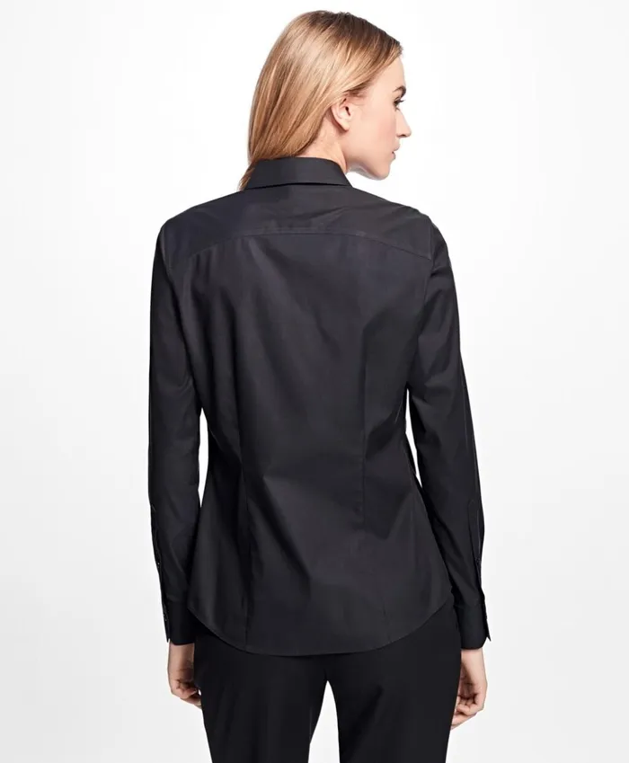 Brooks Brothers Shirts and Tops NonIron TailoredFit Dress Shirt Black 8211 Women Brooks Brothers Shirts and Tops NonIron TailoredFit Dress Shirt Black 8211 Women