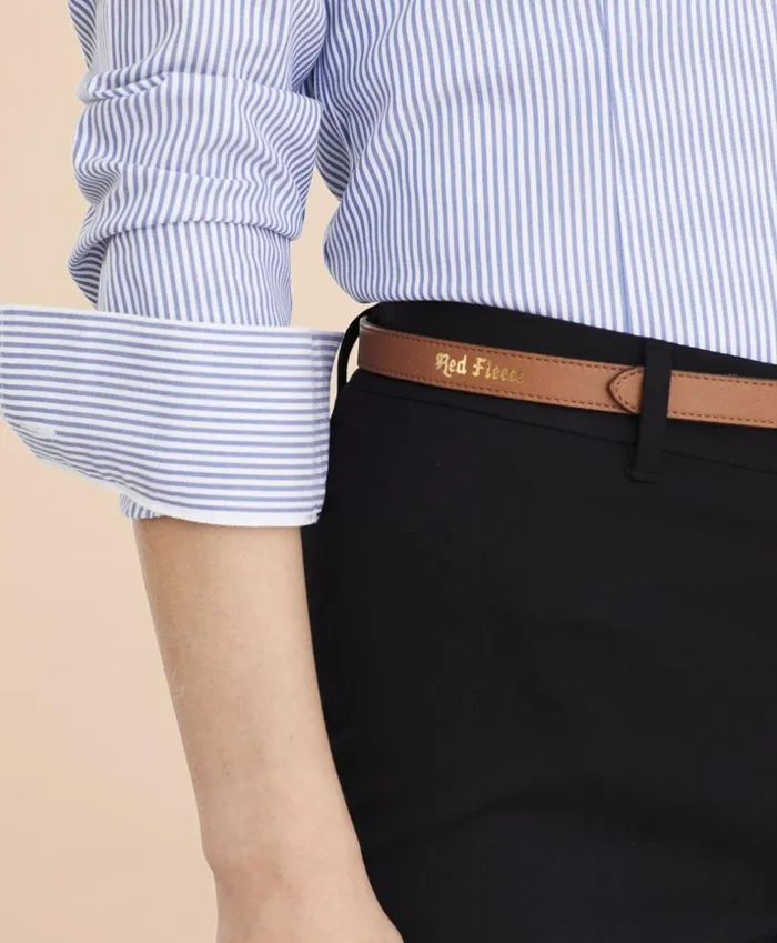 Brooks Brothers Shoes and Belts Leather Skinny Belt Cognac 8211 Women Brooks Brothers Shoes and Belts Leather Skinny Belt Cognac 8211 Women