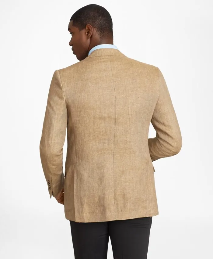 Brooks Brothers Sport Coats and Vests Regent Fit TwoButton Linen Sport Coat Khaki 8211 Men Brooks Brothers Sport Coats and Vests Regent Fit TwoButton Linen Sport Coat Khaki 8211 Men