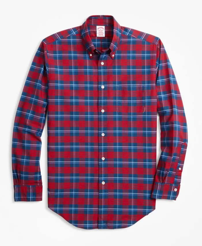 Brooks Brothers Sport Shirts Madison Fit Oxford Bold Plaid Sport Shirt Blue 8211 Men Brooks Brothers Sport Shirts Madison Fit Oxford Bold Plaid Sport Shirt Blue 8211 Men