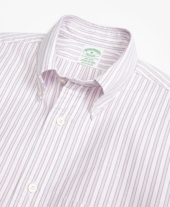 Brooks Brothers Sport Shirts Milano Fit Oxford Outline Stripe Sport Shirt Whitebluered 8211 Men Brooks Brothers Sport Shirts Milano Fit Oxford Outline Stripe Sport Shirt Whitebluered 8211 Men