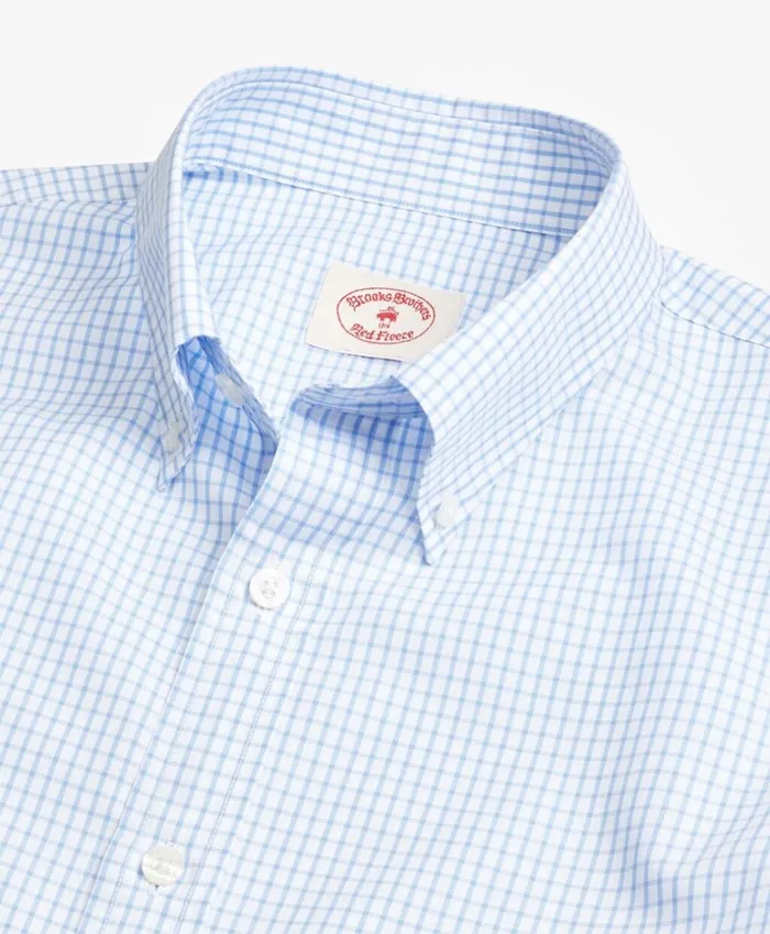 Brooks Brothers Sport Shirts NinetoNine Windowpane Plaid Shirt Light Blue 8211 Men Brooks Brothers Sport Shirts NinetoNine Windowpane Plaid Shirt Light Blue 8211 Men