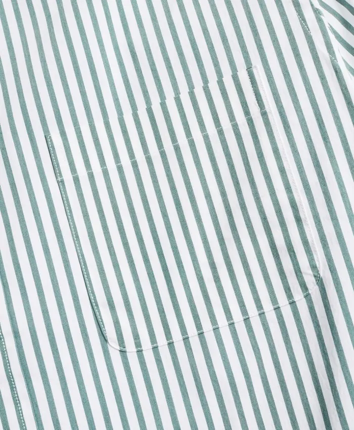 Brooks Brothers Sport Shirts Performance Series MadisonFit COOLMAX Poplin Striped Sport Shirt Green 8211 Men Brooks Brothers Sport Shirts Performance Series MadisonFit COOLMAX Poplin Striped Sport Shirt Green 8211 Men