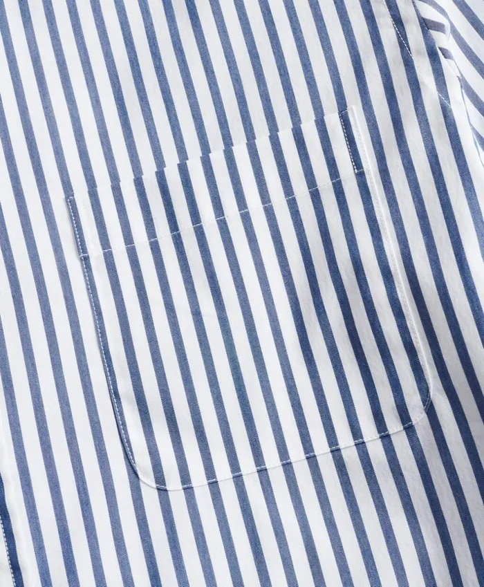 Brooks Brothers Sport Shirts Performance Series RegentFit COOLMAX Poplin Striped Sport Shirt Sodalite 8211 Men Brooks Brothers Sport Shirts Performance Series RegentFit COOLMAX Poplin Striped Sport Shirt Sodalite 8211 Men