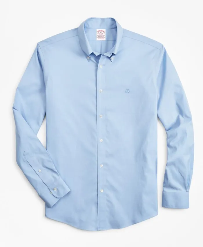 Brooks Brothers Sport Shirts Stretch Madison ClassicFit Sport Shirt NonIron Light Blue 8211 Men Brooks Brothers Sport Shirts Stretch Madison ClassicFit Sport Shirt NonIron Light Blue 8211 Men