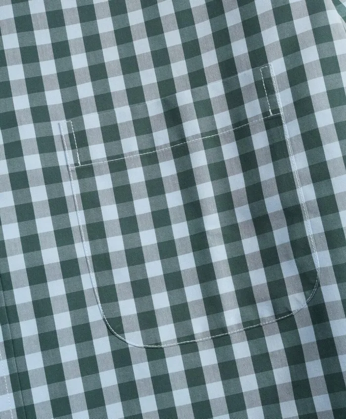 Brooks Brothers Sport Shirts Stretch Milano SlimFit Sport Shirt NonIron Gingham Teal 8211 Men Brooks Brothers Sport Shirts Stretch Milano SlimFit Sport Shirt NonIron Gingham Teal 8211 Men