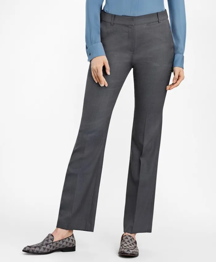 Brooks Brothers Suit Separates Bird039sEye StretchWool Pants Greynavy 8211 Women Brooks Brothers Suit Separates Bird039sEye StretchWool Pants Greynavy 8211 Women