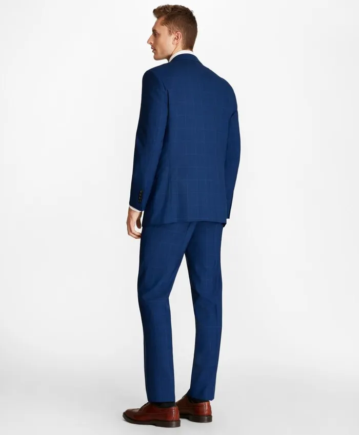 Brooks Brothers Suits Regent Fit Plaid 1818 Suit Blue 8211 Men Brooks Brothers Suits Regent Fit Plaid 1818 Suit Blue 8211 Men