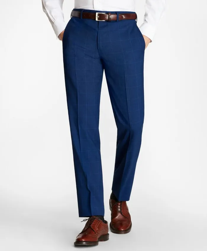 Brooks Brothers Suits Regent Fit Plaid 1818 Suit Blue 8211 Men Brooks Brothers Suits Regent Fit Plaid 1818 Suit Blue 8211 Men