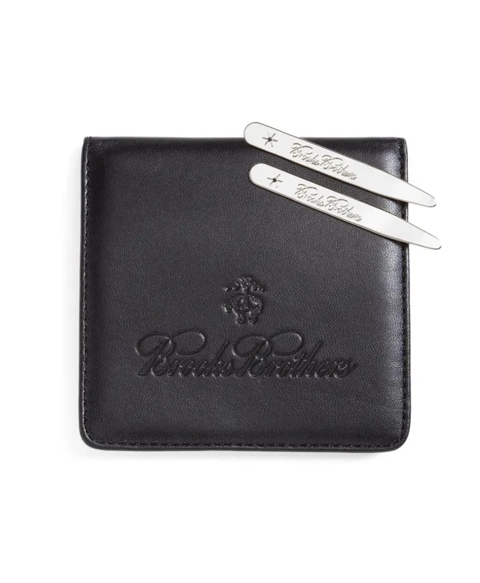 Brooks Brothers Tie and Collar Accessories Collar Stays Silver 8211 Men