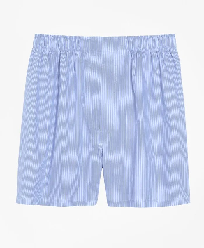 Brooks Brothers Underwear and Socks Slim Fit Pencil Stripe Boxers Blue 8211 Men Brooks Brothers Underwear and Socks Slim Fit Pencil Stripe Boxers Blue 8211 Men