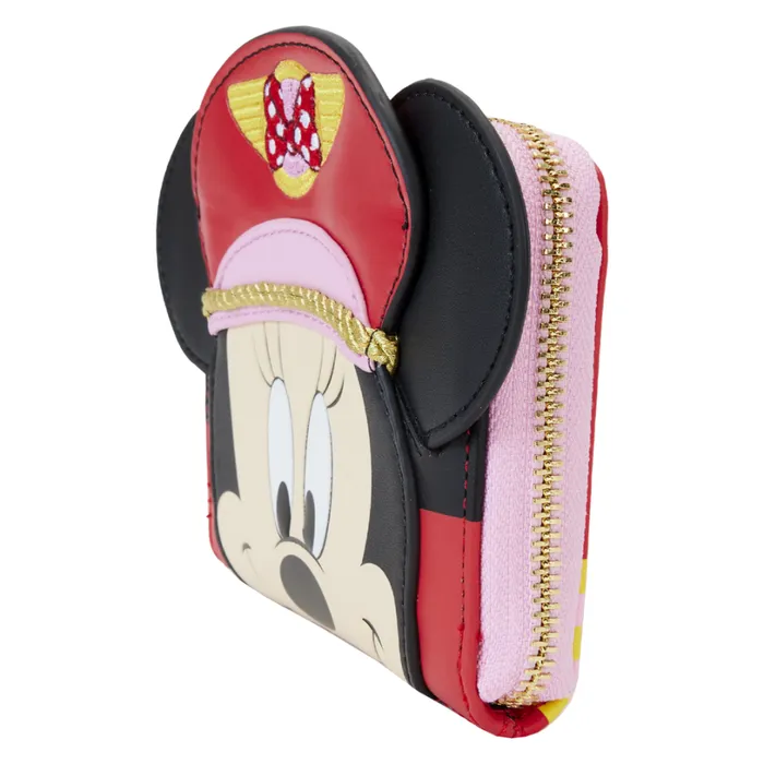 C2E2 Limited Edition Minnie Mouse Pilot Cosplay Zip Around Wallet Unisex Loungefly Bags and Wallets C2E2 Limited Edition Minnie Mouse Pilot Cosplay Zip Around Wallet Unisex Loungefly Bags and Wallets
