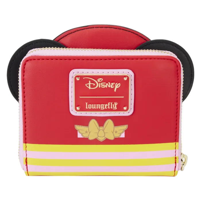 C2E2 Limited Edition Minnie Mouse Pilot Cosplay Zip Around Wallet Unisex Loungefly Bags and Wallets C2E2 Limited Edition Minnie Mouse Pilot Cosplay Zip Around Wallet Unisex Loungefly Bags and Wallets
