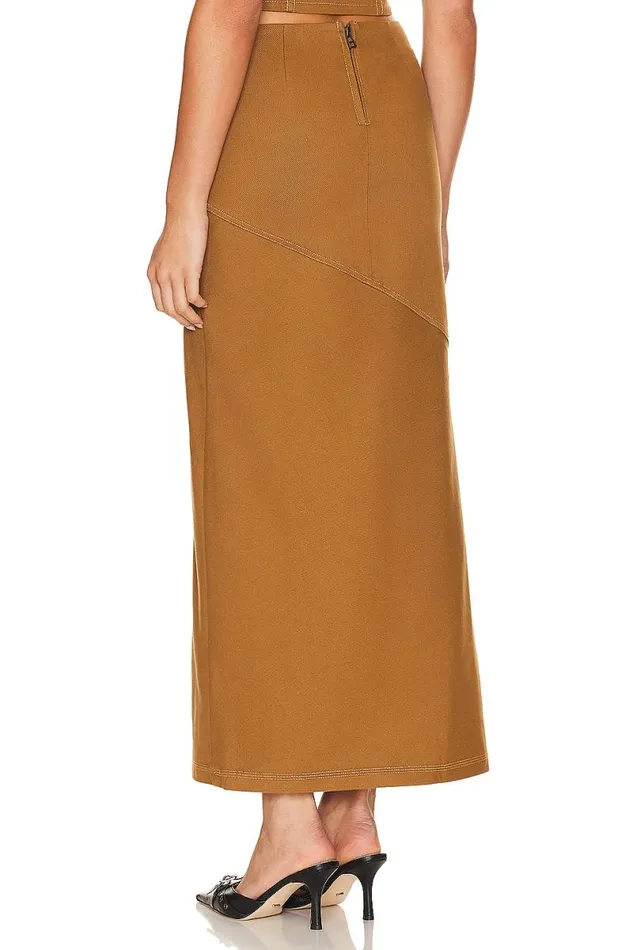 Cal Skirt Khaki Women Lovers and Friends Skirts