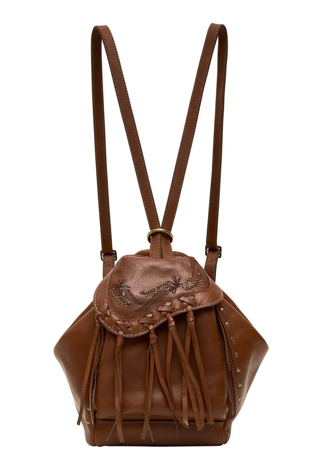 Camilla Bags Women Leather Backpack Tan