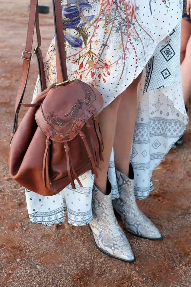Camilla Bags Women Leather Backpack Tan