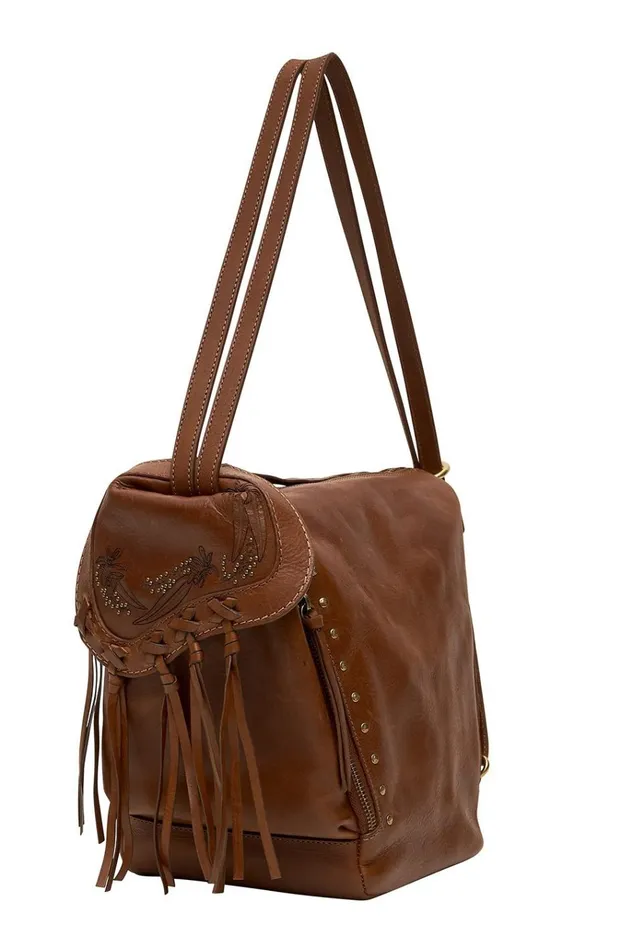 Camilla Bags Women Leather Backpack Tan