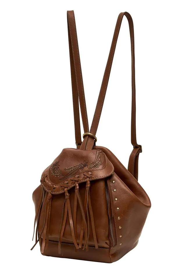 Camilla Bags Women Leather Backpack Tan