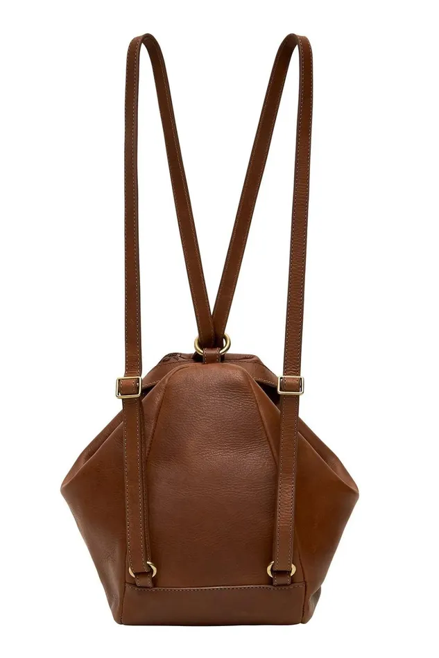 Camilla Bags Women Leather Backpack Tan