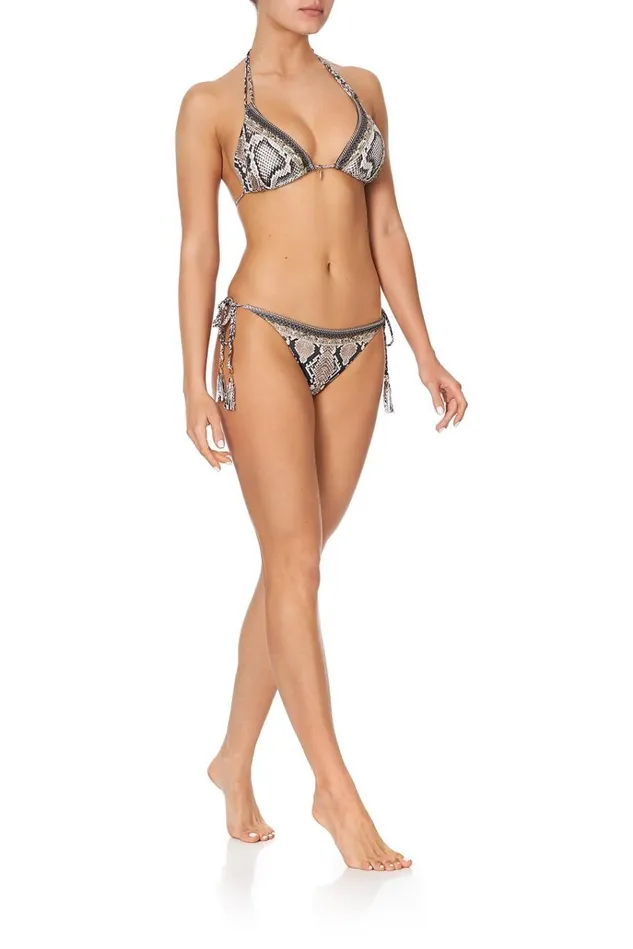 Camilla Bikinis Women Plait Strap Tie Side Pant Kakadu Boo