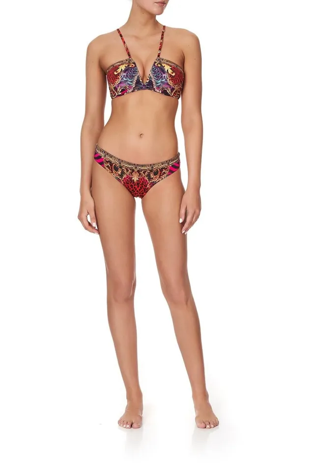 Camilla Bikinis Women V Neck Rouched Bandeau Slave To The Rhythm
