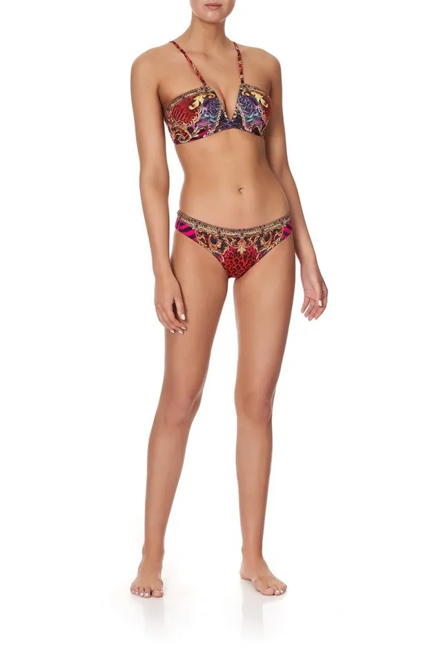 Camilla Bikinis Women V Neck Rouched Bandeau Slave To The Rhythm