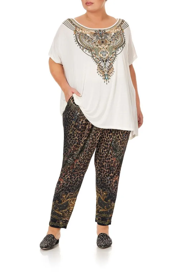 Camilla Extended Sizes Women Loose Fit Tee Gates Of Glory