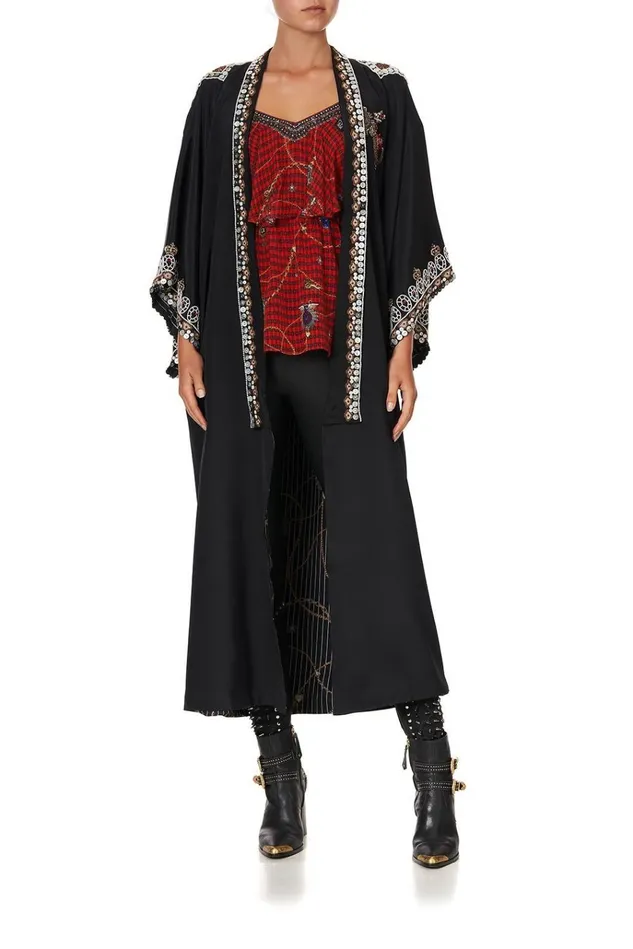 Camilla Jackets Women Kimono Coat Punk Of Primrose