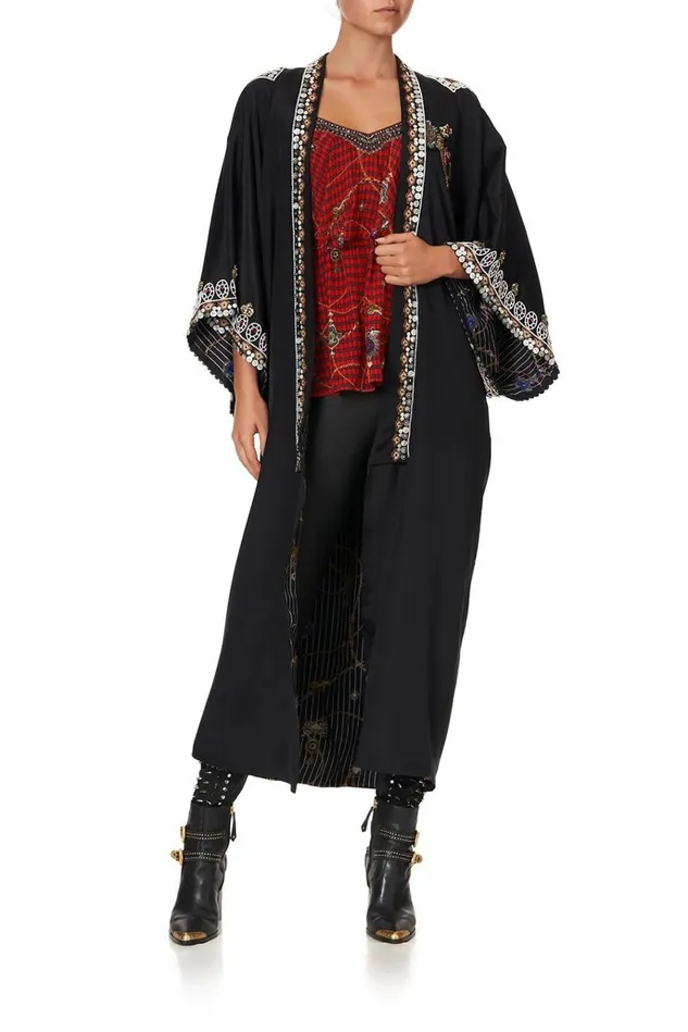 Camilla Jackets Women Kimono Coat Punk Of Primrose
