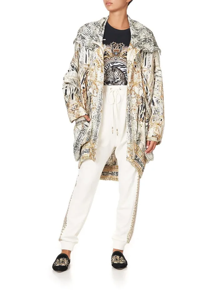 Camilla Jackets Women Parka Jacket With Rib Gates Of Glory