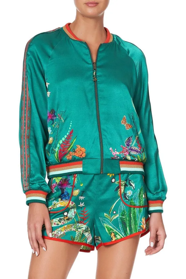 Camilla Jackets Women Raglan Sleeve Bomber Jacket Paradise Circus