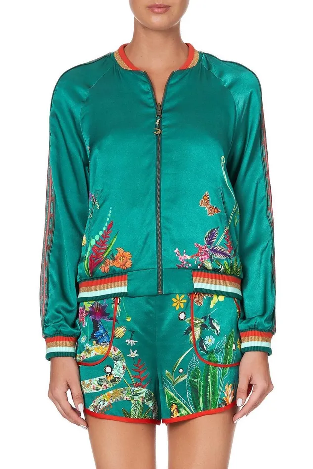Camilla Jackets Women Raglan Sleeve Bomber Jacket Paradise Circus