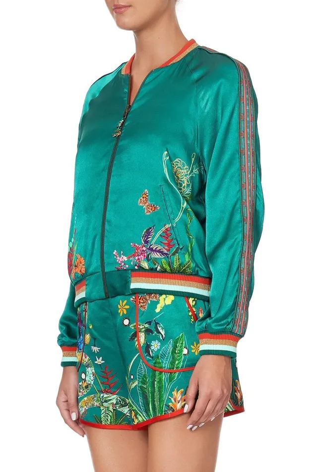 Camilla Jackets Women Raglan Sleeve Bomber Jacket Paradise Circus