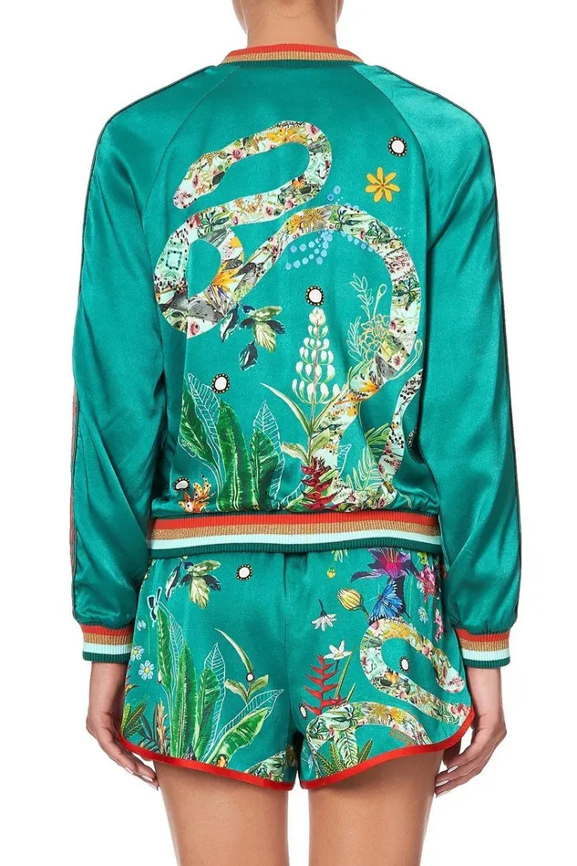 Camilla Jackets Women Raglan Sleeve Bomber Jacket Paradise Circus