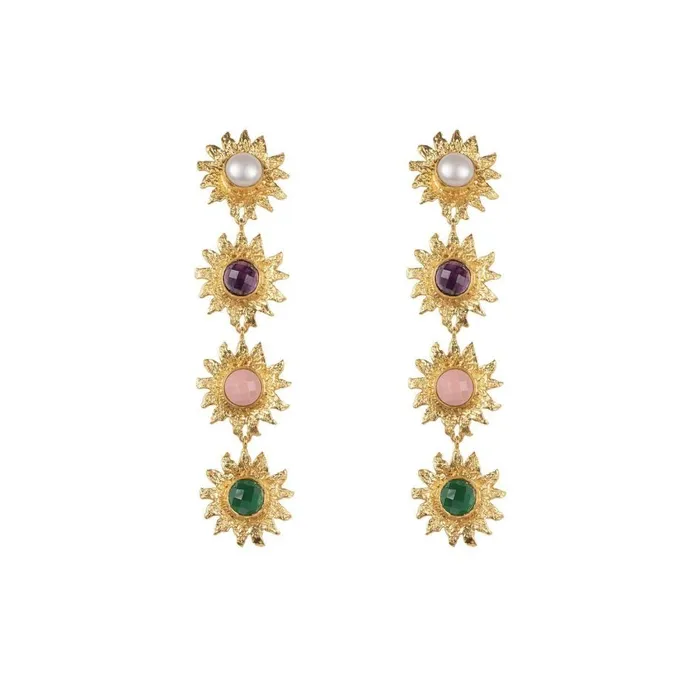 Camilla Jewellery Women Valere Lei Iii Earrings Multi