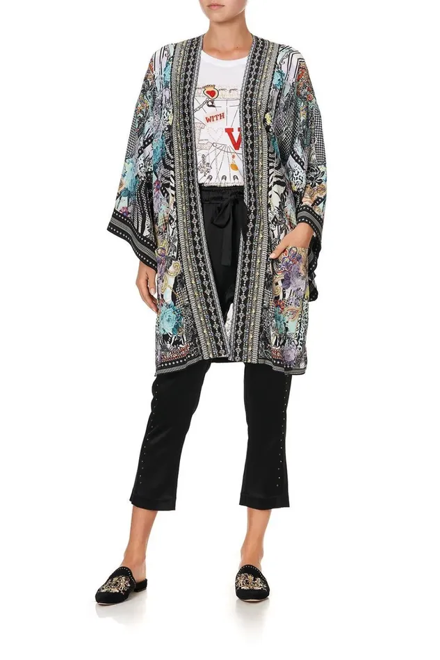 Camilla Kimonos Women Kimono With Tie Belt Think Kinks
