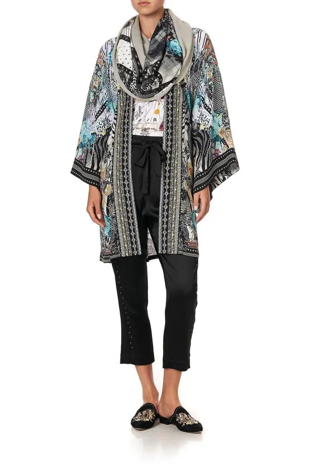 Camilla Kimonos Women Kimono With Tie Belt Think Kinks