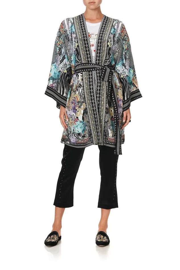 Camilla Kimonos Women Kimono With Tie Belt Think Kinks