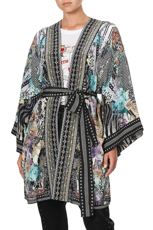 Camilla Kimonos Women Kimono With Tie Belt Think Kinks