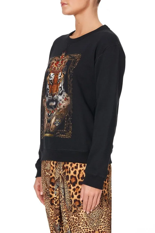 Camilla Knitwear Women Round Neck Sweater Lady Lodge