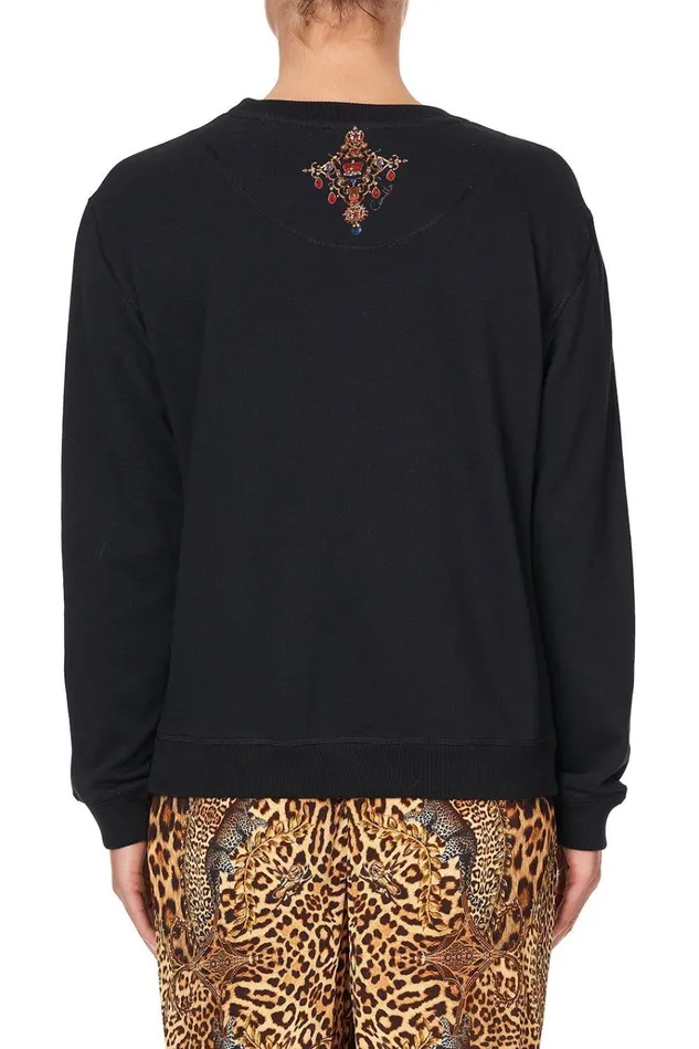 Camilla Knitwear Women Round Neck Sweater Lady Lodge
