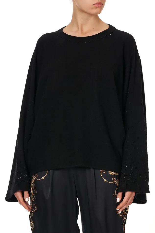 Camilla Knitwear Women Wide Sleeve Jumper Studio 54