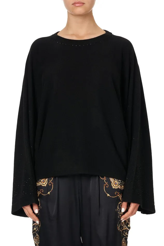 Camilla Knitwear Women Wide Sleeve Jumper Studio 54