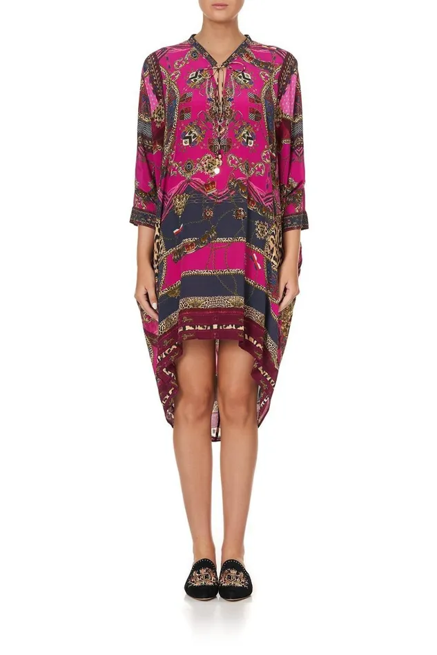 Camilla Mini Dresses Women VNeck Dress With Draped Back Dining Hall Darling