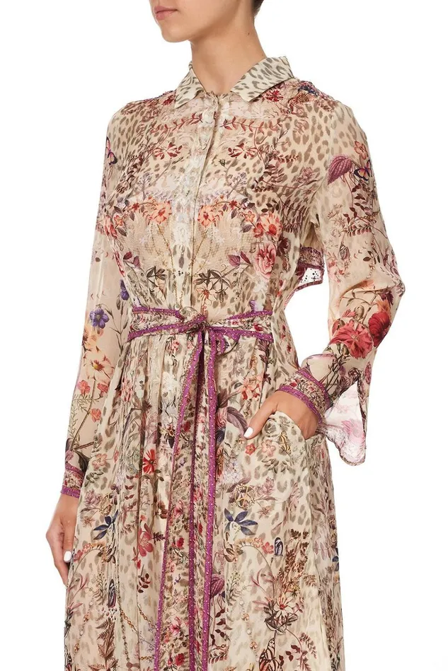 Camilla Modest Clothing Women Printed Trench Drifting Dreamer