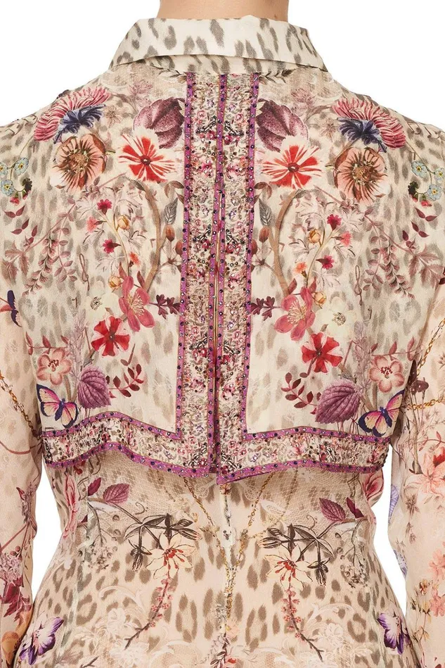 Camilla Modest Clothing Women Printed Trench Drifting Dreamer