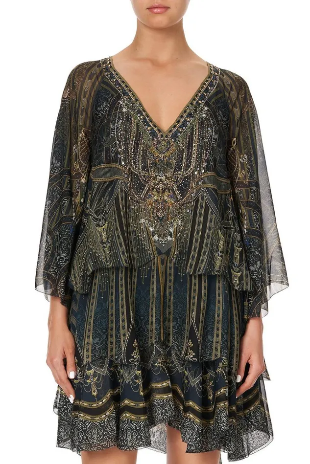 Camilla Party Dresses Women Layered Frill Short Dress Great Scott